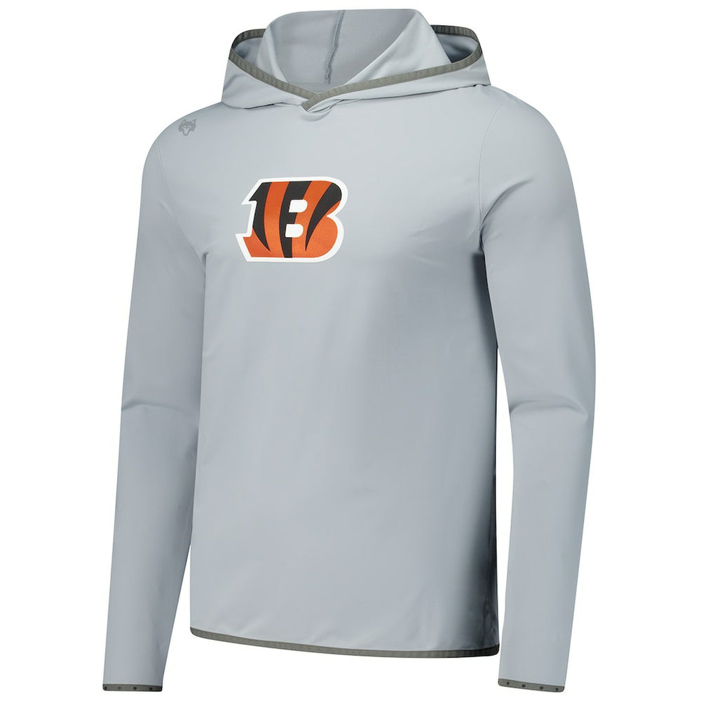Cincinnati Bengals Greyson Clothiers Colorado Long Sleeve Hoodie T-Shirt - Gray sale