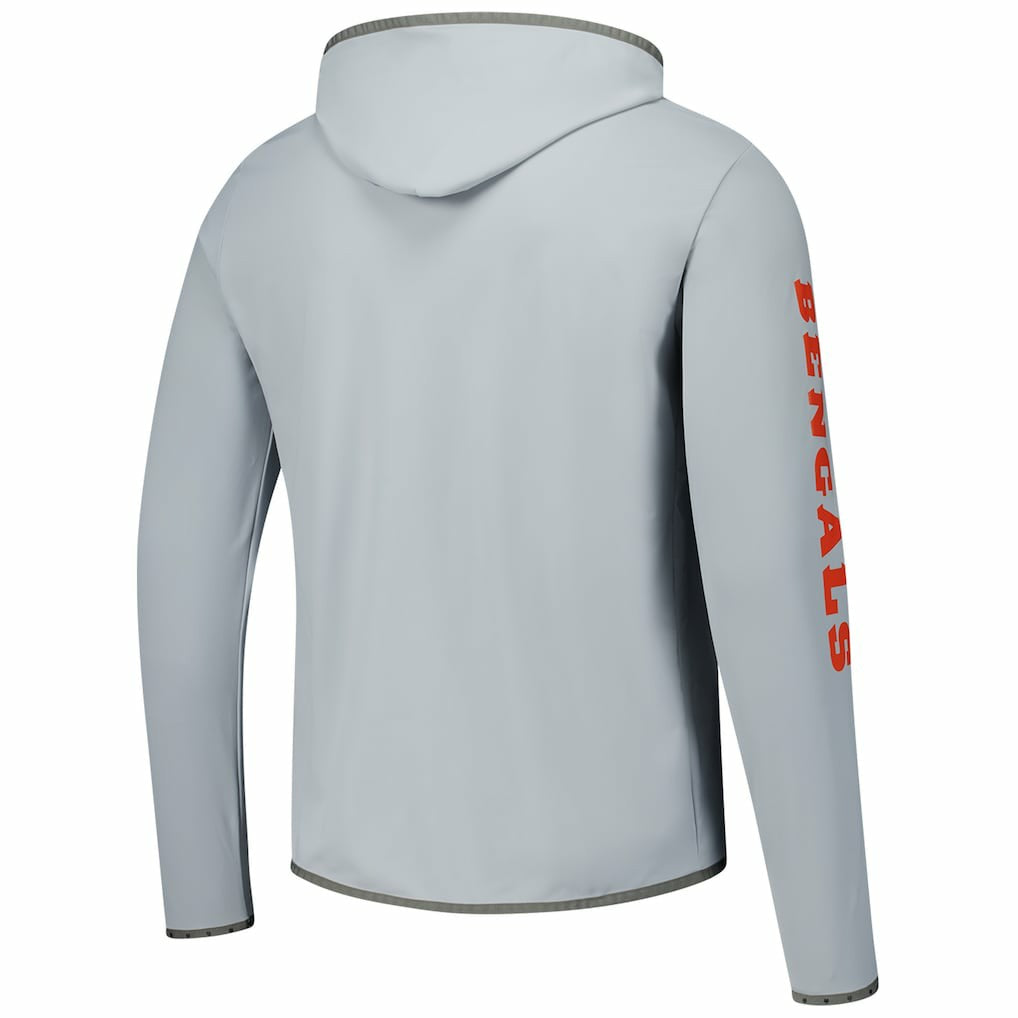 Cincinnati Bengals Greyson Clothiers Colorado Long Sleeve Hoodie T-Shirt - Gray sale