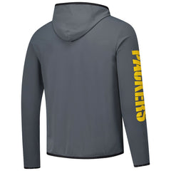 Green Bay Packers Greyson Clothiers Colorado Long Sleeve Hoodie T-Shirt - Charcoal on sale