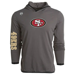 San Francisco 49ers Greyson Clothiers Colorado Long Sleeve Hoodie T-Shirt - Gray outlet