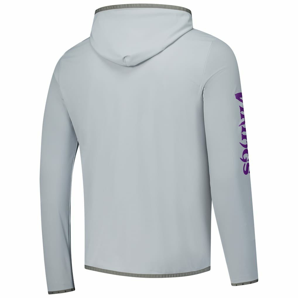 Minnesota Vikings Greyson Clothiers Colorado Long Sleeve Hoodie T-Shirt - Gray outlet