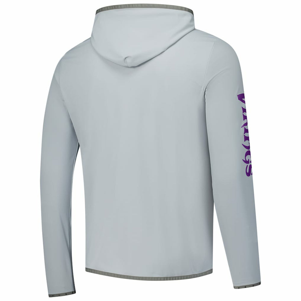 Minnesota Vikings Greyson Clothiers Colorado Long Sleeve Hoodie T-Shirt - Gray outlet