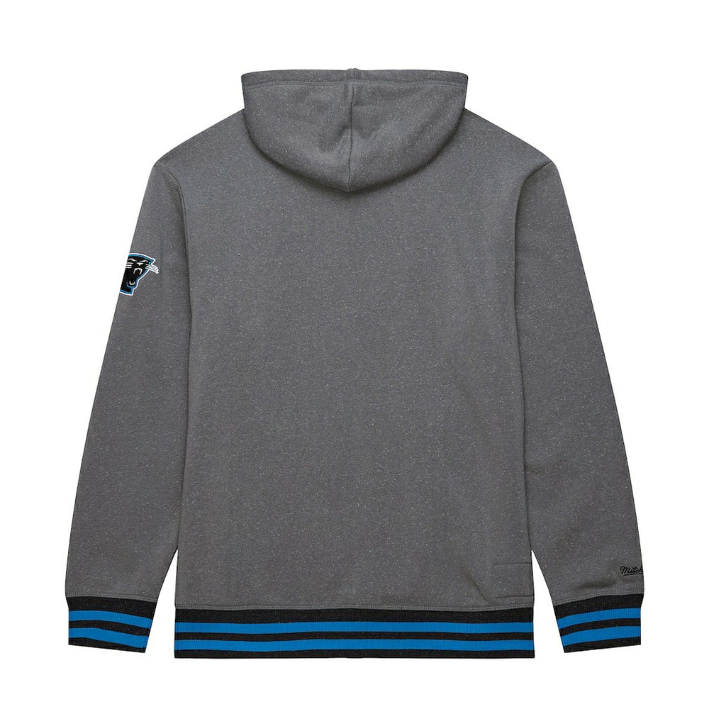 Carolina Panthers Vintage Logo Snow Washed Fleece Pullover Hoodie - Heather Gray outlet