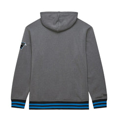 Carolina Panthers Vintage Logo Snow Washed Fleece Pullover Hoodie - Heather Gray outlet