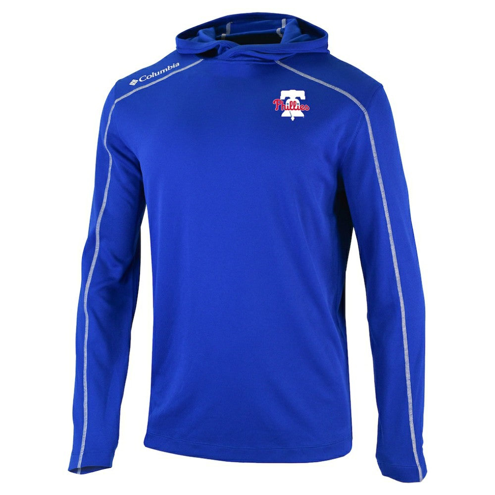 Philadelphia Phillies Omni-Wick Shotgun Pullover Hoodie - Royal | Columbia