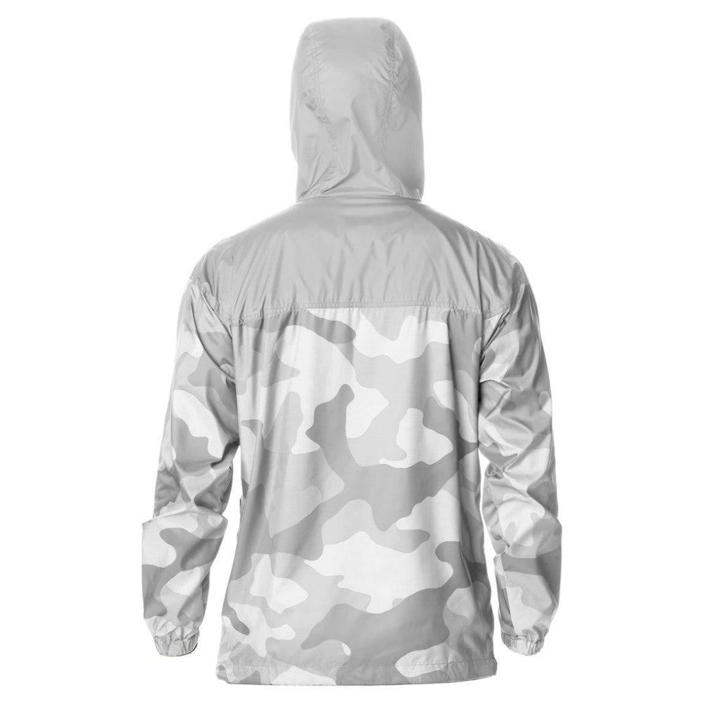 New York Yankees Camo Flash Challenger Full-Zip Windbreaker Jacket - Gray | Columbia