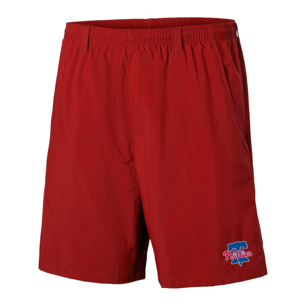 Philadelphia Phillies Backcast Shorts - Red | Columbia