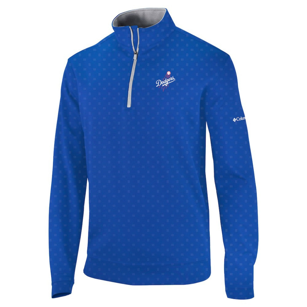 Los Angeles Dodgers Wickham Hills Omni-Wick Quarter-Zip Jacket - Royal | Columbia
