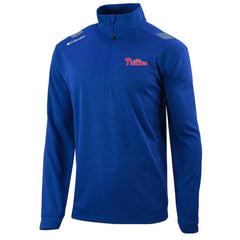 Philadelphia Phillies Oakland Downs Omni-Wick Quarter-Zip Top - Royal | Columbia