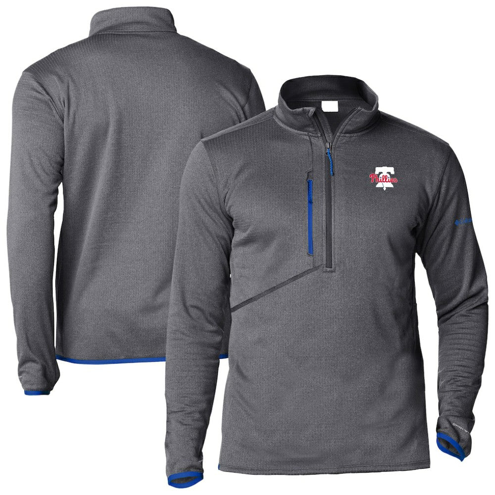 Philadelphia Phillies Park View Omni-Wick Half-Zip Top - Royal | Columbia