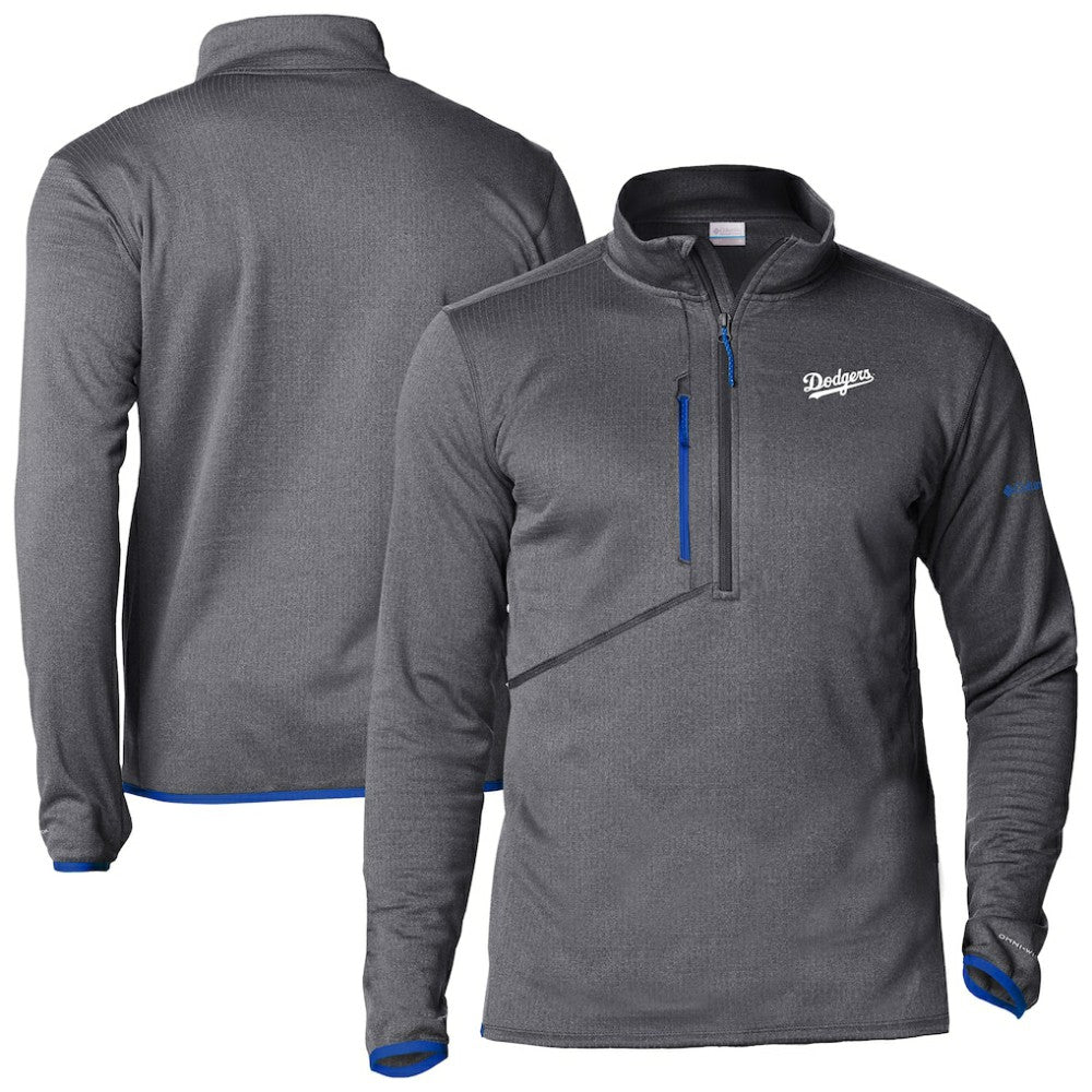 Los Angeles Dodgers Park View Omni-Wick Half-Zip Top - Royal | Columbia