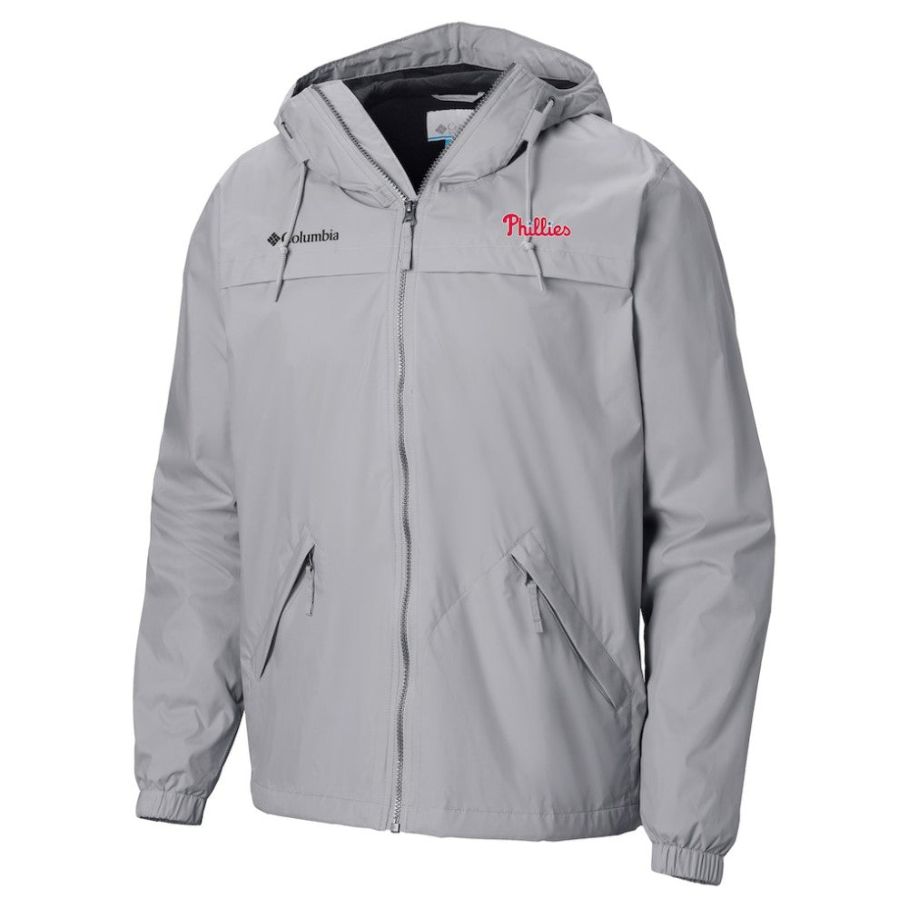 Philadelphia Phillies Oroville Creek Lined Full-Zip Jacket - Gray | Columbia