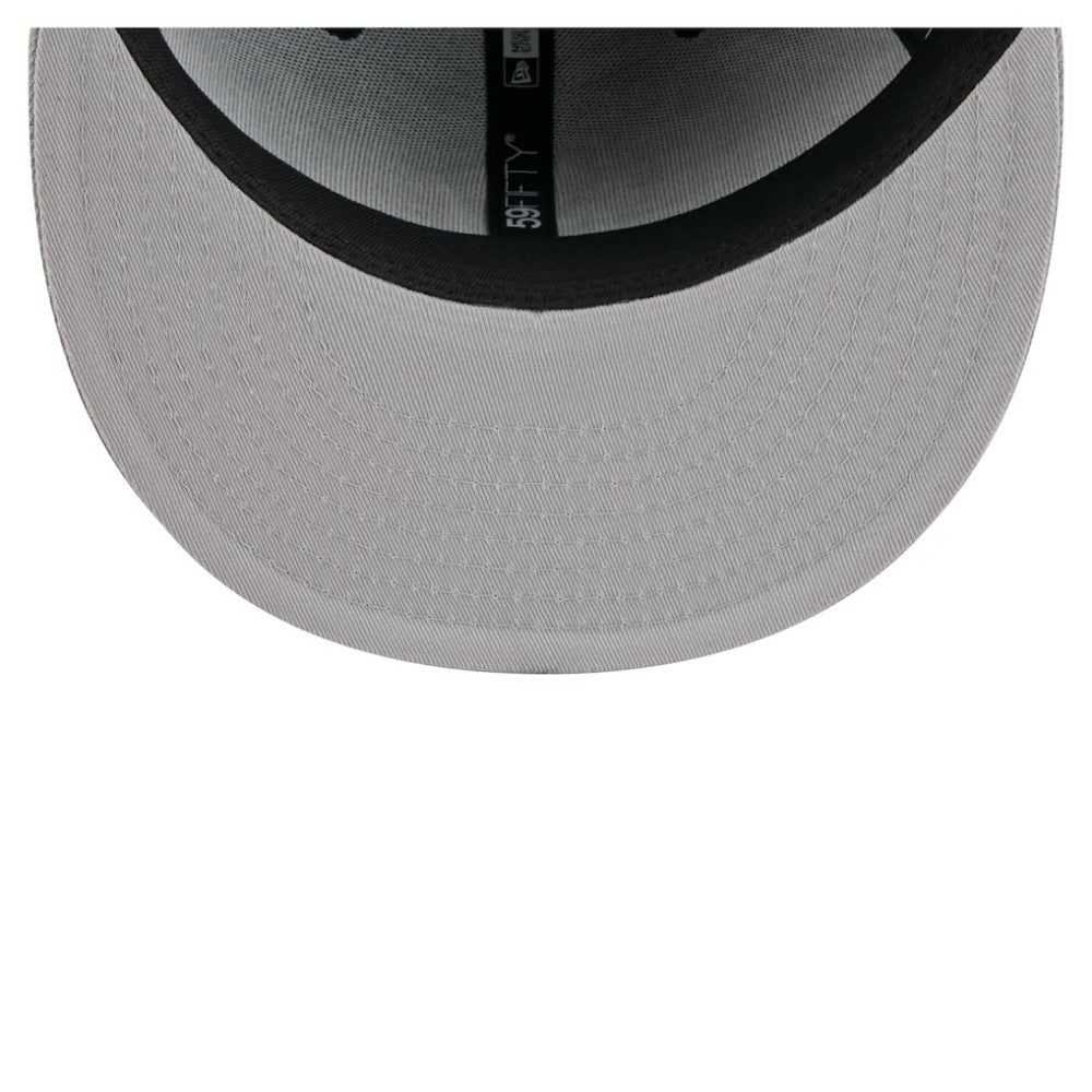 New York Yankees Retro Pattern 59FIFTY Fitted Hat - Navy/Gray | New Era