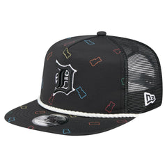 Detroit Tigers Gummy Golfer Trucker Snapback Hat - Black | New Era