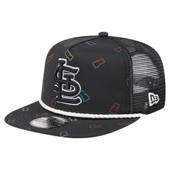 St. Louis Cardinals Gummy Golfer Trucker Snapback Hat - Black | New Era