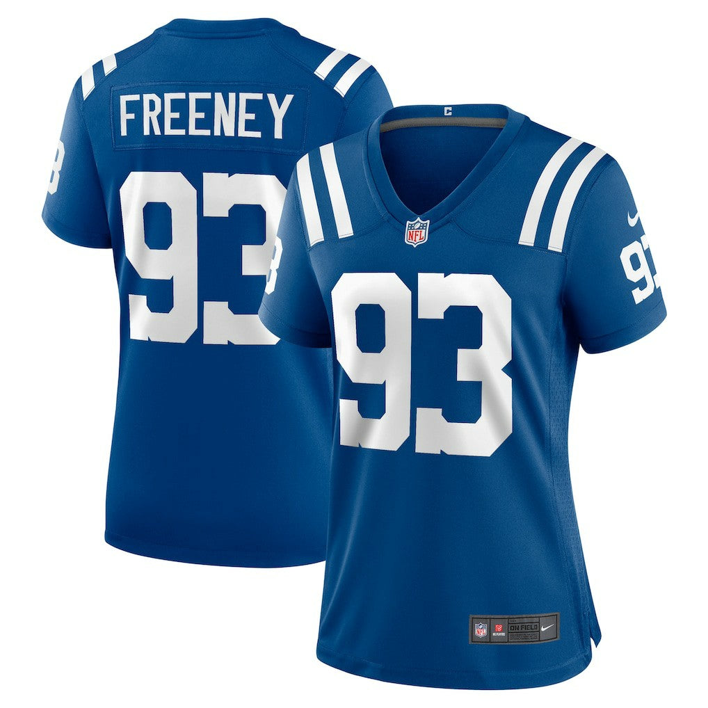 Dwight Freeney Indianapolis Colts Women's Team Retired Player Game Jersey - Royal | Nike for sale