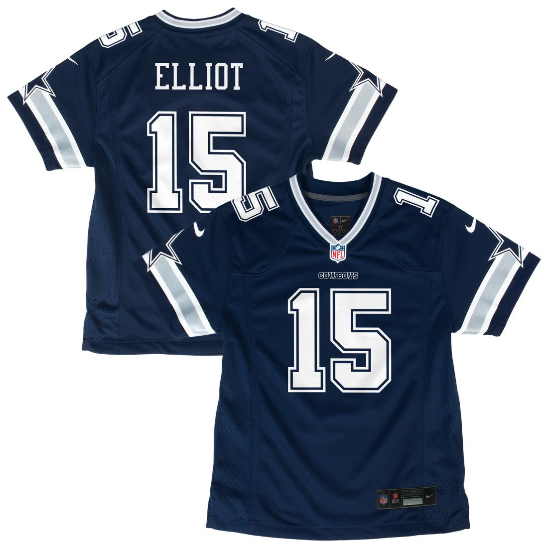 Ezekiel Elliott Dallas Cowboys Youth Game Jersey - Navy | Nike for sale
