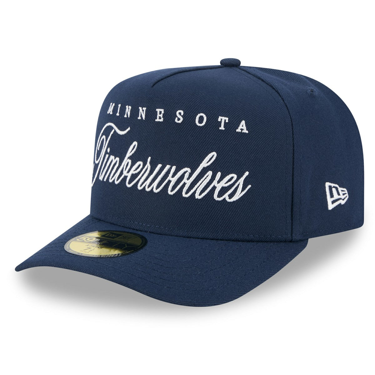 Minnesota Timberwolves 2025 NBA Draft A-Frame 59FIFTY Fitted Hat - Navy | New Era cheap