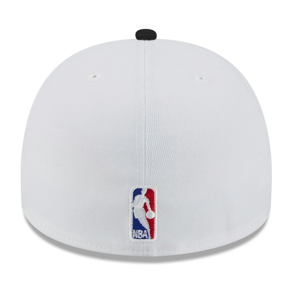 Miami Heat 2025 NBA Draft A-Frame 59FIFTY Fitted Hat - White/Black | New Era sale