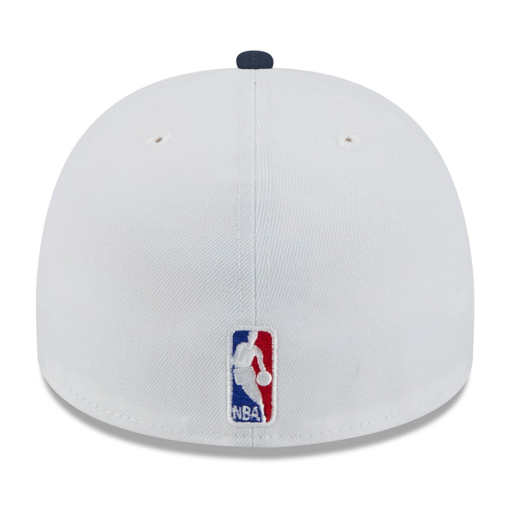 Minnesota Timberwolves 2025 NBA Draft A-Frame 59FIFTY Fitted Hat - White/Navy | New Era for sale