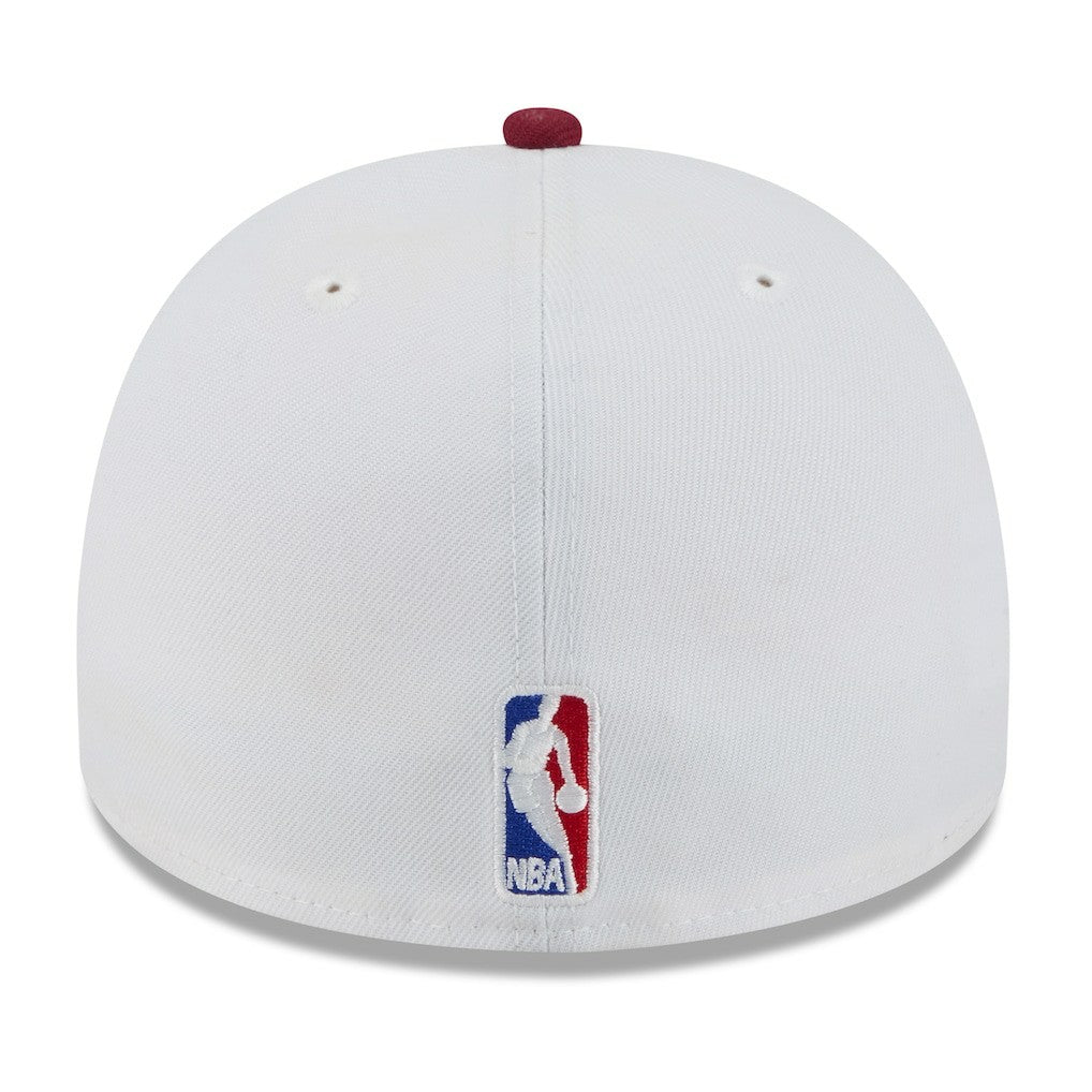 Cleveland Cavaliers 2025 NBA Draft A-Frame 59FIFTY Fitted Hat sale - White/Wine | New Era for sale
