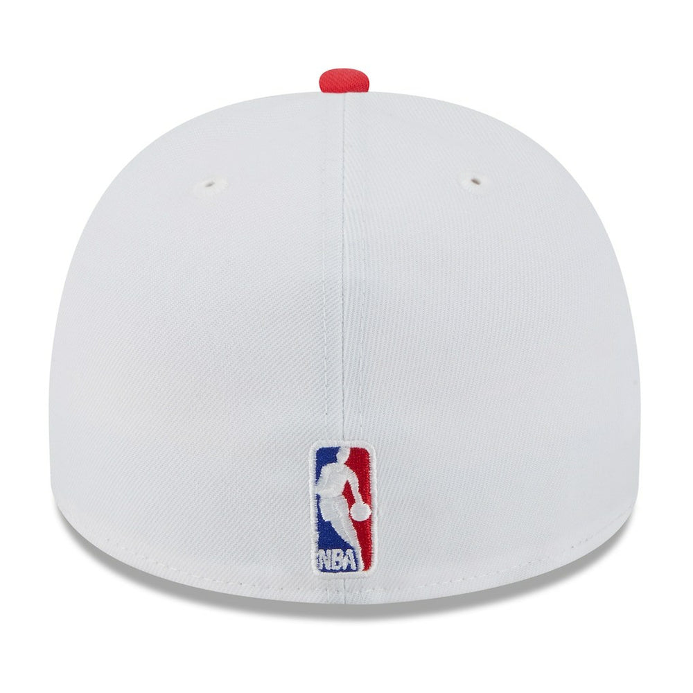 Atlanta Hawks 2025 NBA Draft A-Frame 59FIFTY Fitted Hat - White/Red | New Era discount