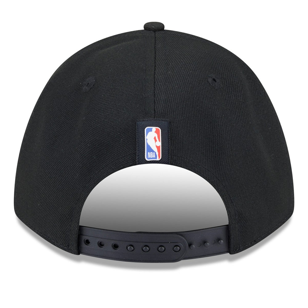 Miami Heat 2025 NBA Draft M-Crown A-Frame 9FORTY Adjustable Hat - Black | New Era sale