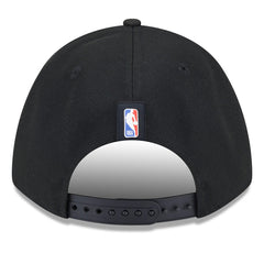 Miami Heat 2025 NBA Draft M-Crown A-Frame 9FORTY Adjustable Hat - Black | New Era sale
