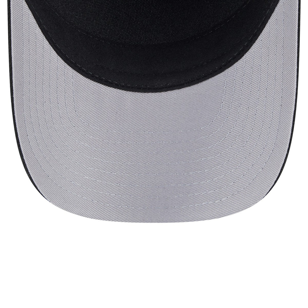 Miami Heat 2025 NBA Draft M-Crown A-Frame 9FORTY Adjustable Hat - Black | New Era sale