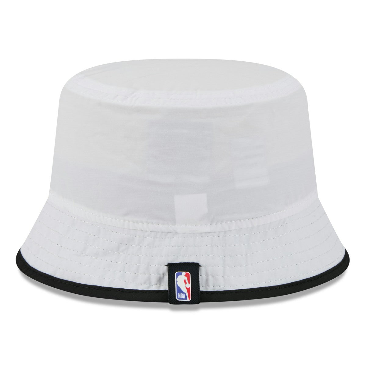 Miami Heat 2025 NBA Draft Nylon Bucket Hat - White/Black | New Era sale