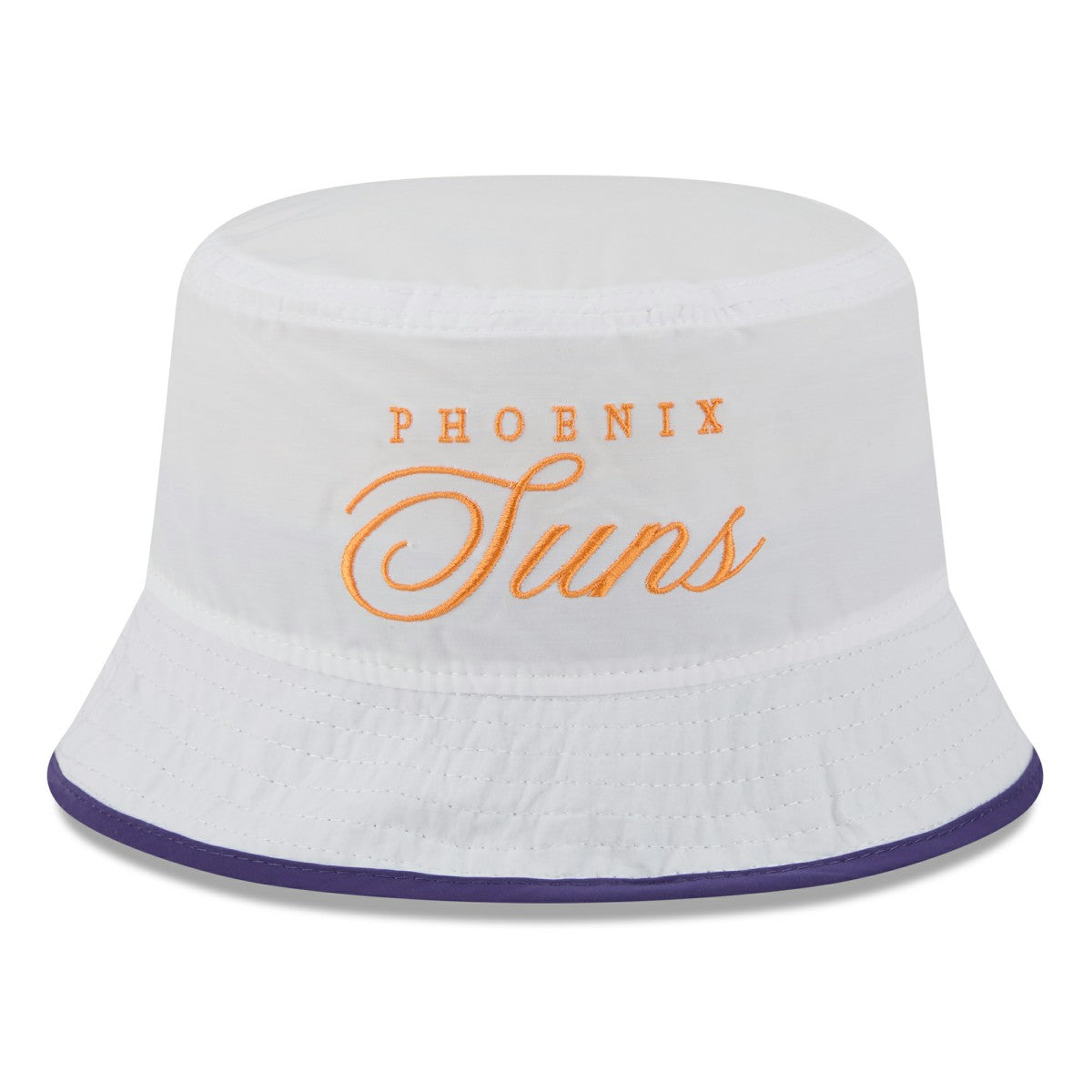 Phoenix Suns 2025 NBA Draft Nylon Bucket Hat - White/Purple | New Era sale