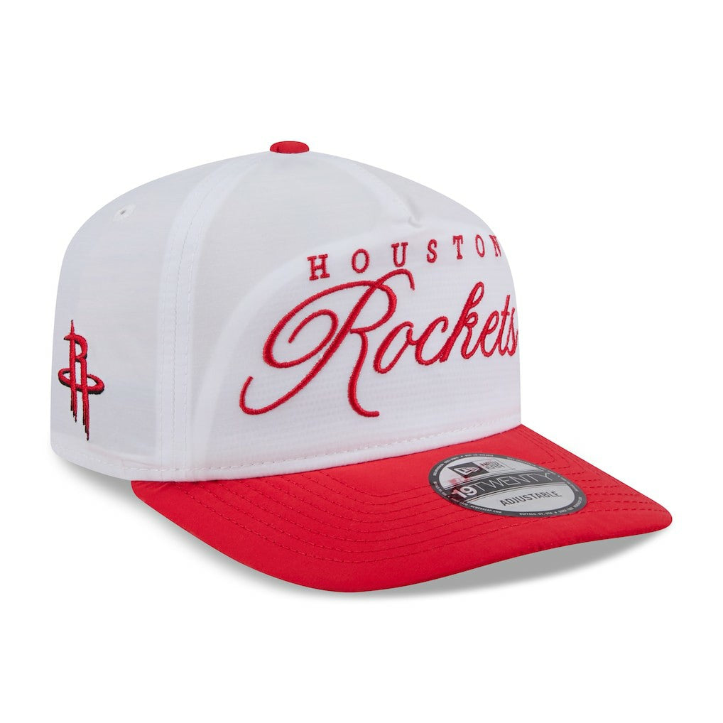 Houston Rockets 2025 NBA Draft On-Stage Nylon 19TWENTY Adjustable Hat sale - White/Red | New Era online