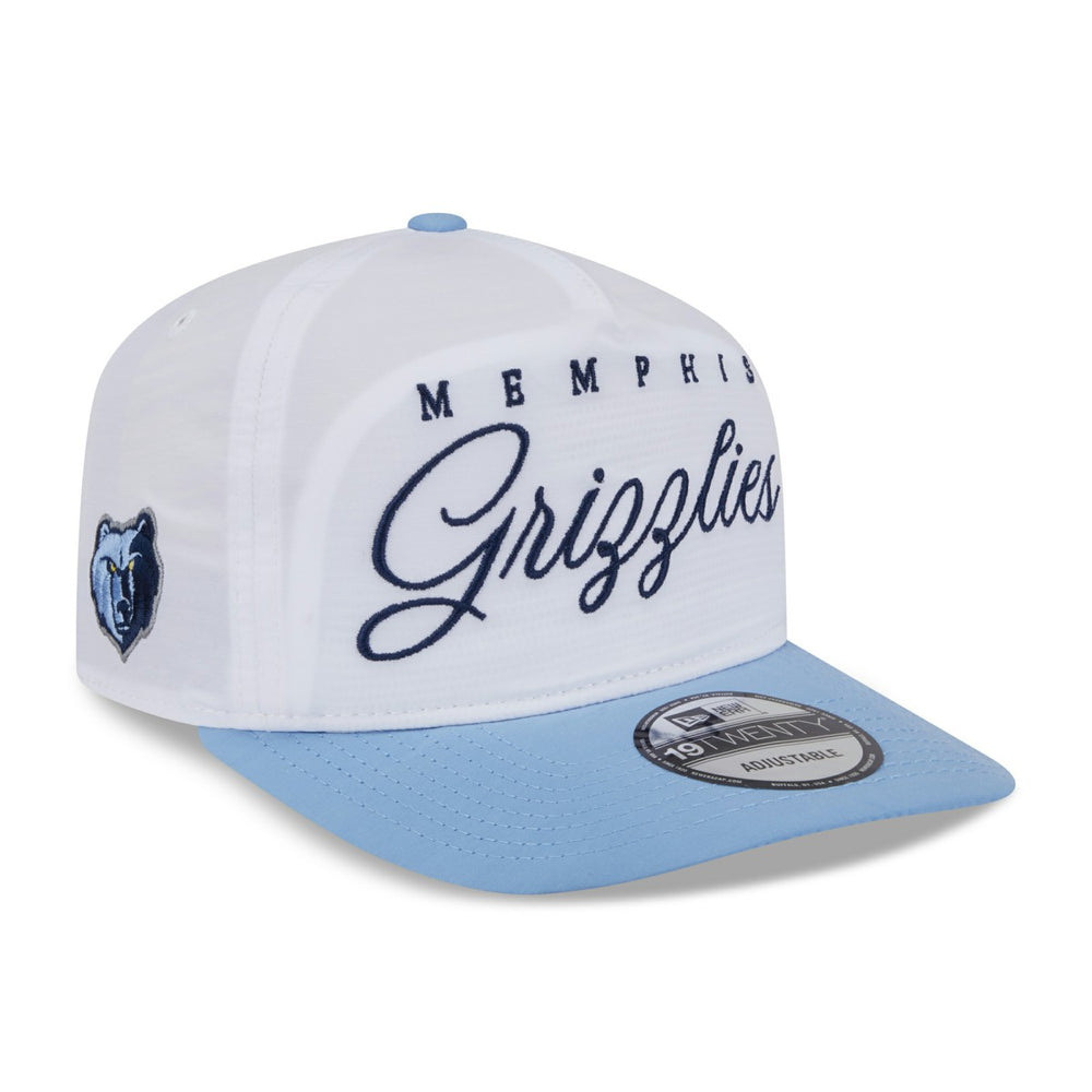 Memphis Grizzlies 2025 NBA Draft On-Stage Nylon 19TWENTY Adjustable Hat - White/Light Blue | New Era online