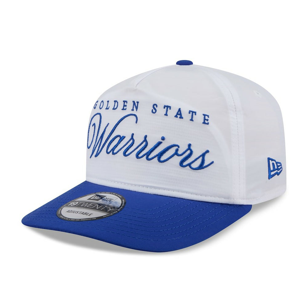 Golden State Warriors 2025 NBA Draft On-Stage Nylon 19TWENTY Adjustable Hat sale - White/Royal | New Era cheap