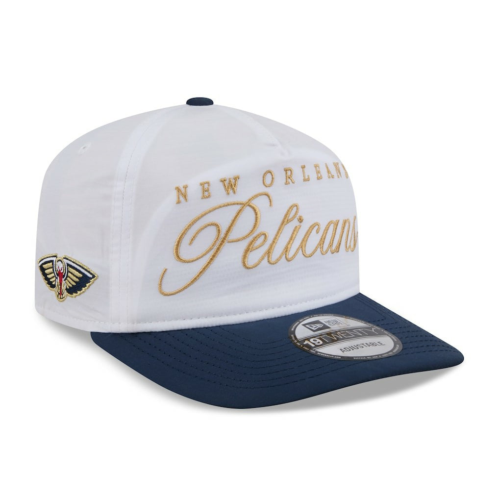 New Orleans Pelicans 2025 NBA Draft On-Stage Nylon 19TWENTY Adjustable Hat - White/Navy | New Era discount