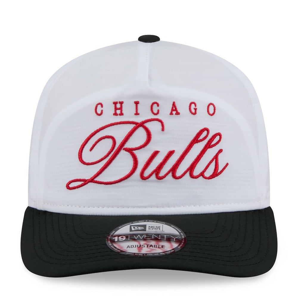 Chicago Bulls 2025 NBA Draft On-Stage Nylon 19TWENTY Adjustable Hat - White/Black | New Era for sale