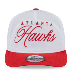 Atlanta Hawks 2025 NBA Draft On-Stage Nylon 19TWENTY Adjustable Hat - White/Red | New Era shop
