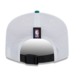 Boston Celtics 2025 NBA Draft On-Stage Nylon 19TWENTY Adjustable Hat - White/Kelly Green | New Era for sale