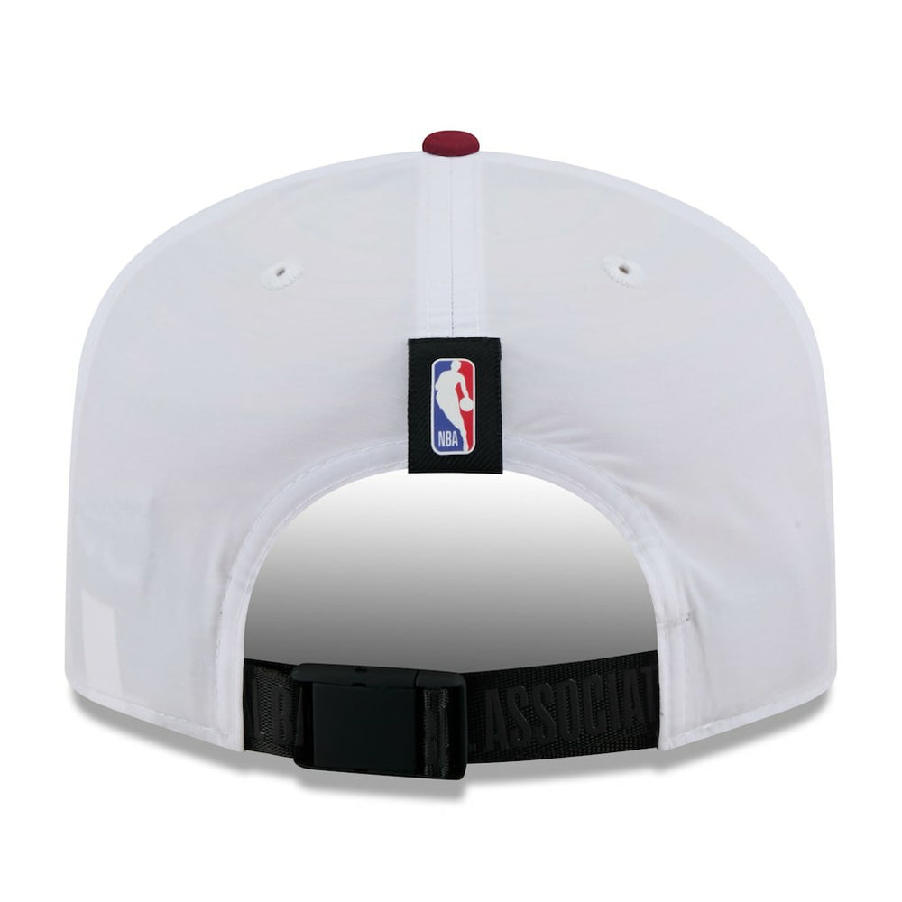 Cleveland Cavaliers 2025 NBA Draft On-Stage Nylon 19TWENTY Adjustable Hat sale - White/Wine | New Era on sale