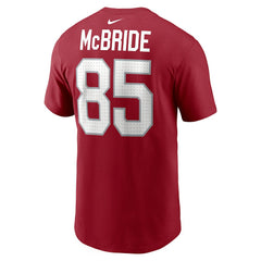 Trey McBride Arizona Cardinals Name & Number T-Shirt - Cardinal | Nike discount