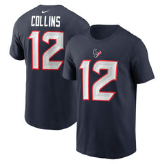 Nico Collins Houston Texans Name & Number T-Shirt - Navy | Nike on sale