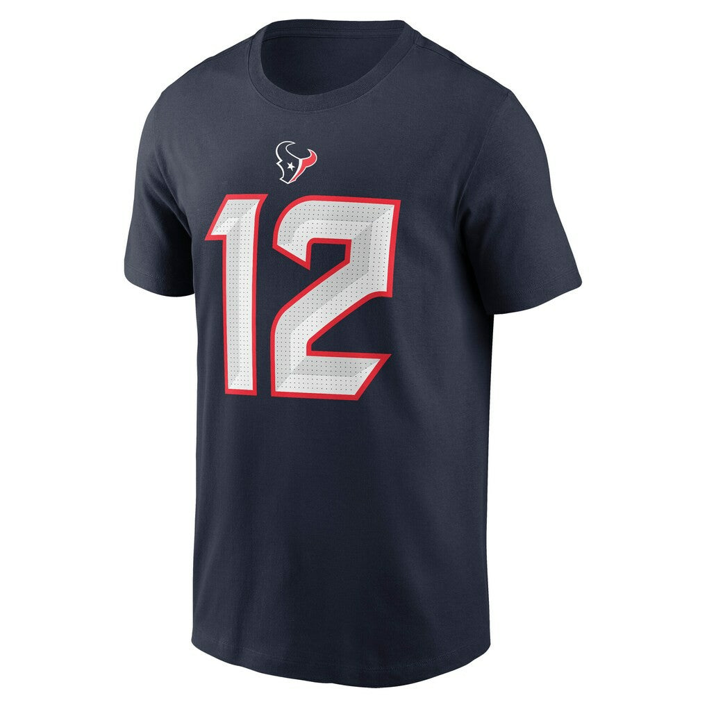 Nico Collins Houston Texans Name & Number T-Shirt - Navy | Nike on sale