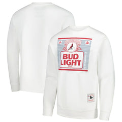 Arizona Cardinals x Bud Light The Crest Pullover Sweatshirt - White discount
