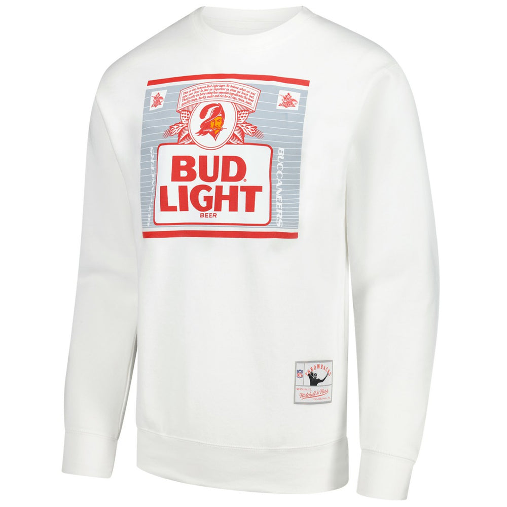 Tampa Bay Buccaneers x Bud Light The Crest Pullover Sweatshirt - White online