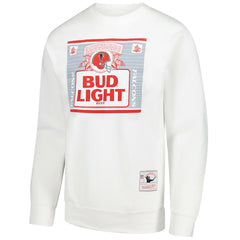 Atlanta Falcons x Bud Light The Crest Pullover Sweatshirt - White cheap