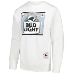 Carolina Panthers x Bud Light The Crest Pullover Sweatshirt - White for sale