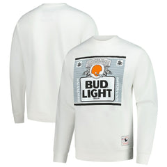 Cleveland Browns x Bud Light The Crest Pullover Sweatshirt - White cheap
