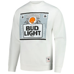 Cleveland Browns x Bud Light The Crest Pullover Sweatshirt - White cheap