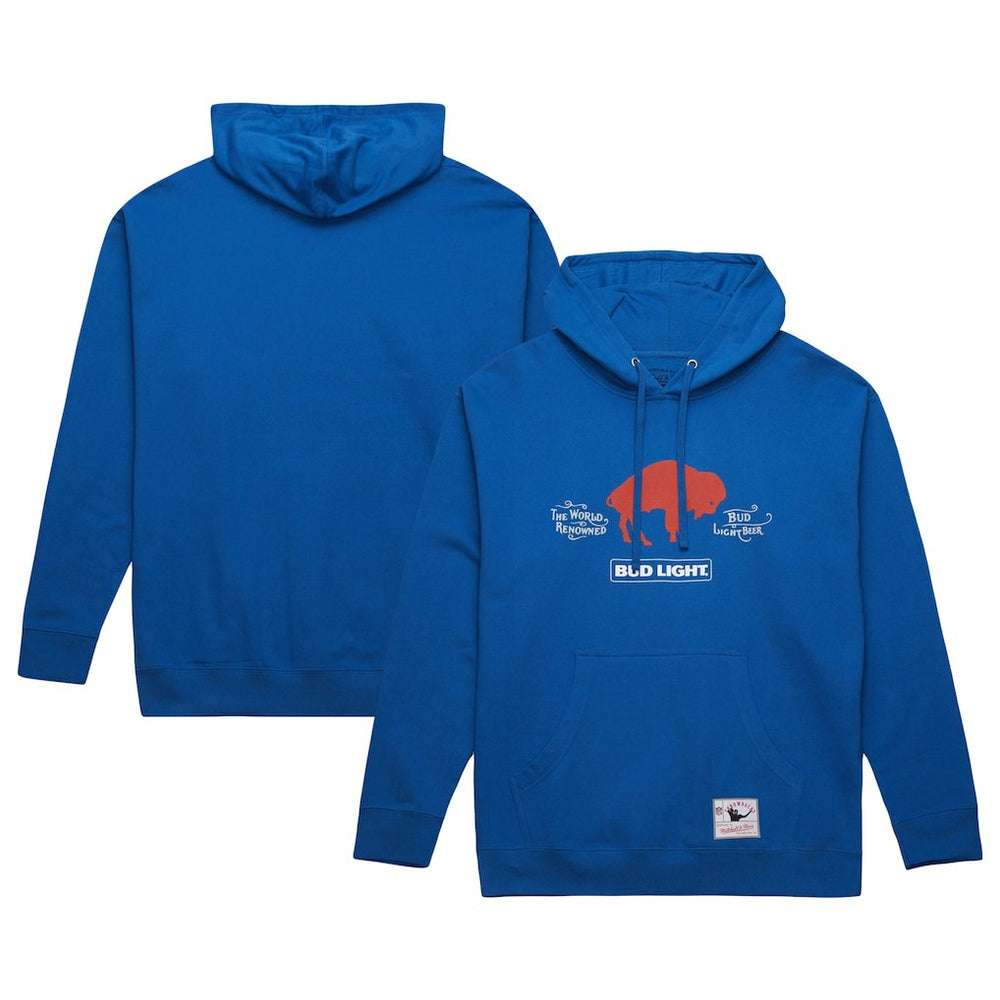 Buffalo Bills NFL x Bud Light Vintage Pullover Hoodie - Royal discount