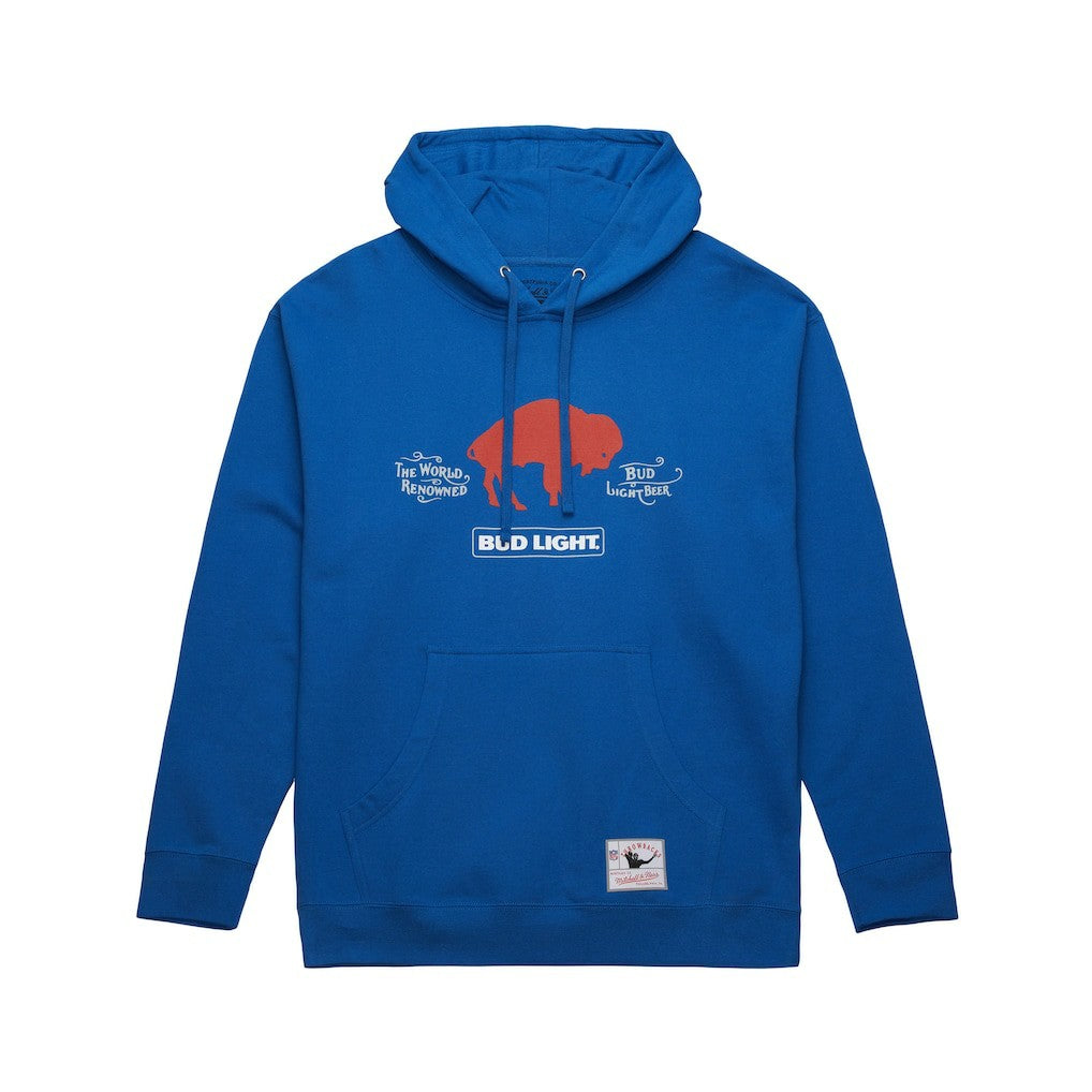 Buffalo Bills NFL x Bud Light Vintage Pullover Hoodie - Royal discount